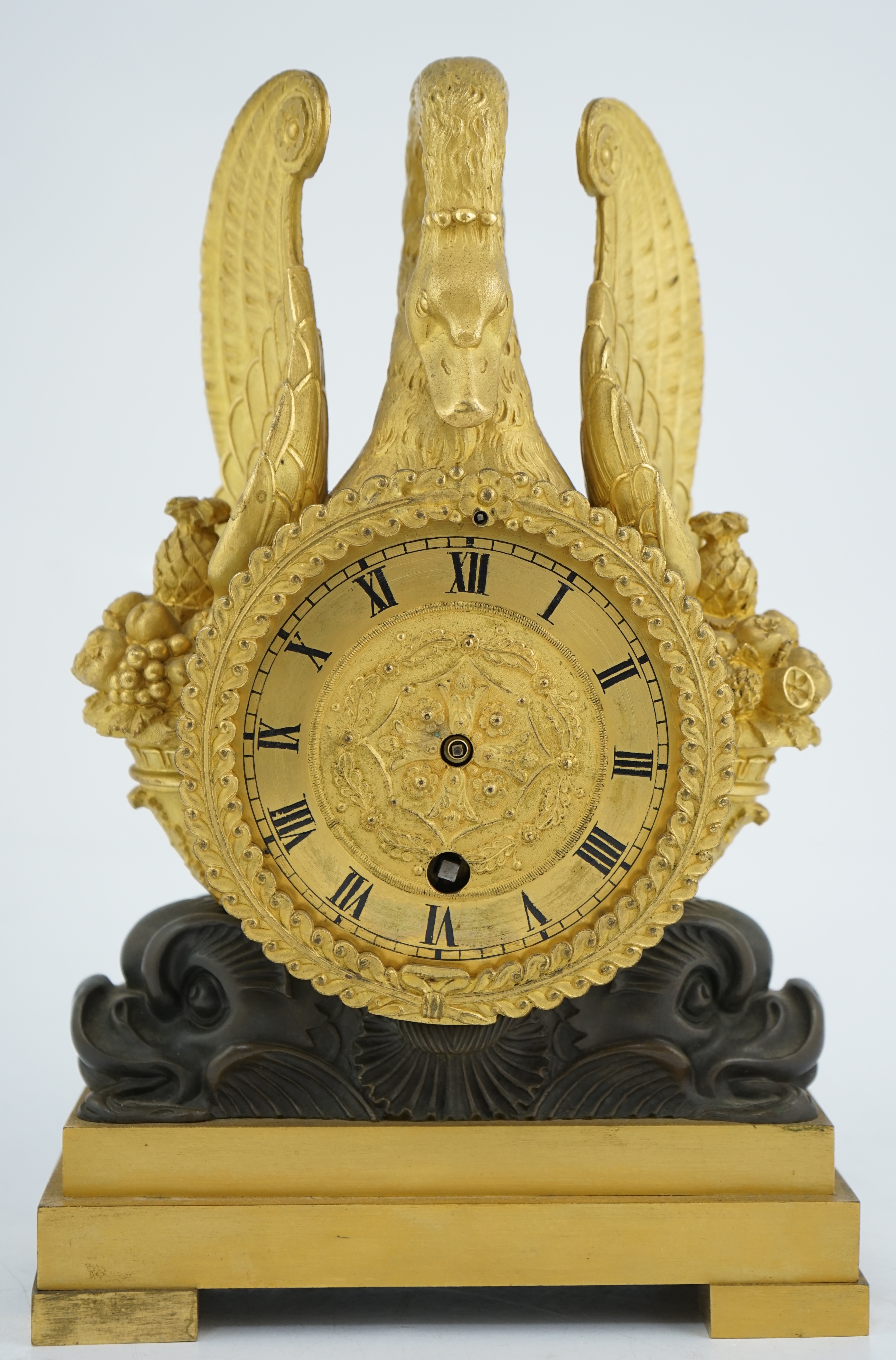 J. Schwearer, Regents Park, a Regency bronze and ormolu mantel timepiece